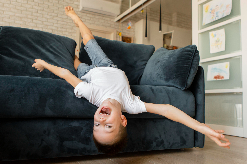 Çocuklarda kaygı üzerine görsel